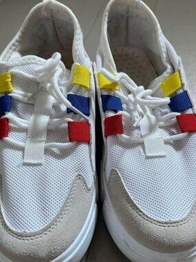 Colourful Canvas Sneaker Shoes (Size 6)